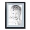 ArtToFrames 16x22" Matted Picture Frame with 12x18" Single Mat Photo Opening Framed in 1.25" Black and 2" Mat (FWM-3926-16x22)